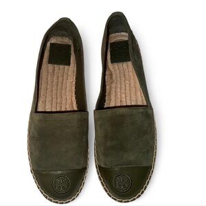 Tory Burch Men's Dark Green Loafers